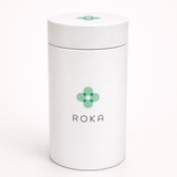 Airtight Tea Storage Tin – White (50g)